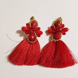 Tassel earrings. 100% handmade